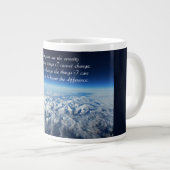 Serenity Prayer & Mountains Mug (Devant droit)