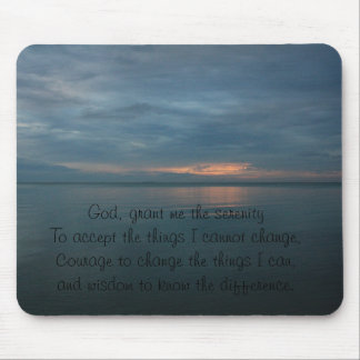 Serenity Prayer Mousepad Muismat