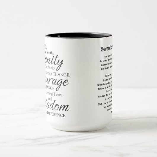 Serenity Prayer Mug (Centre)