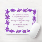 Serenity Prayer Muismat (Met muis)