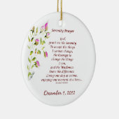 Serenity Prayer Ornament (Rechts)