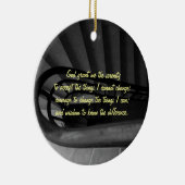 Serenity Prayer Ornament (Rechts)