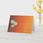 Serenity Prayer paardenbloemen kaart (Gele Bloem)