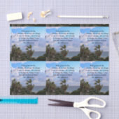  SERENITY PRAYER PALM TREE FOTOONTWERP TISSUEPAPIER (Craft)