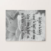 Serenity Prayer Peony Legpuzzel (Horizontaal)