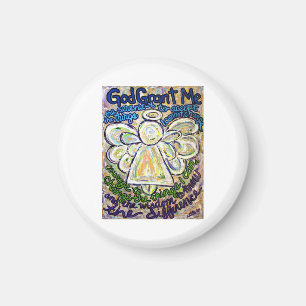 Serenity Prayer Poem Angel Custom Fridge Magnet Magneet