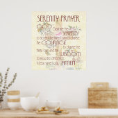 Serenity Prayer Poster (Keuken)