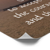 Serenity Prayer Poster (Hoek)