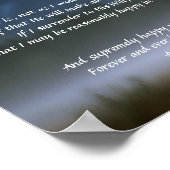 Serenity Prayer Poster (Hoek)