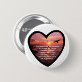 Serenity Prayer Ronde Button 5,7 Cm (Voorkant /achterkant)