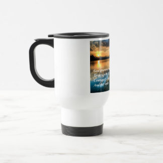 Serenity Prayer Schilderachtig Travel Mug Reisbeker