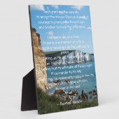 Serenity Prayer Seascape Fotoplaat (Zijkant)