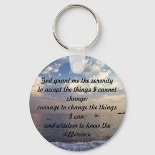 Serenity Prayer Sleutelhanger