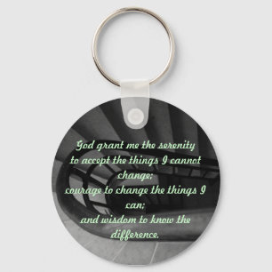 Serenity Prayer Sleutelhanger