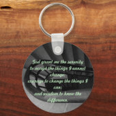 Serenity Prayer Sleutelhanger (Voorkant)