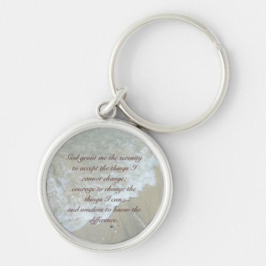 Serenity Prayer Sleutelhanger (Voorkant)