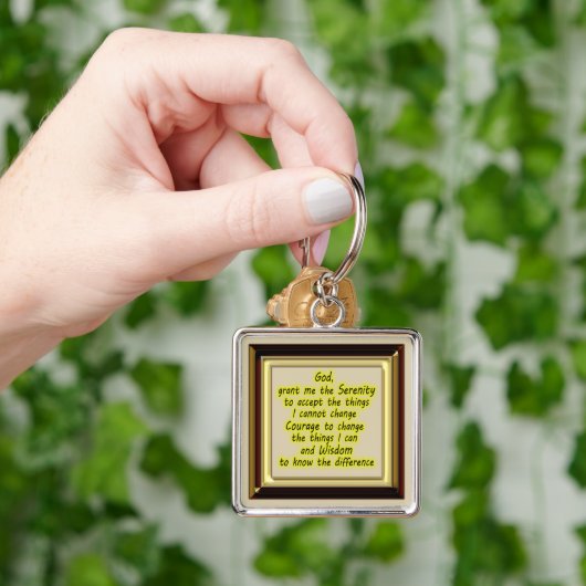 Serenity Prayer Sleutelhanger (Hand)