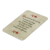 Serenity Prayer/ stijl Magneet (Linkerzijde)