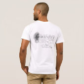 Serenity Prayer T-shirt (Achterkant volledig)