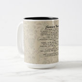 Serenity Prayer Two-Toned Mok (Voorkant links)