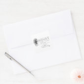 Serenity Prayer Vierkante Sticker (Envelop)