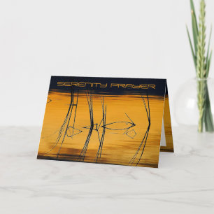 Serenity Prayer Wenskaart Kaart