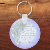 Serenity Prayer Wing Sleutelhanger (Voorkant)