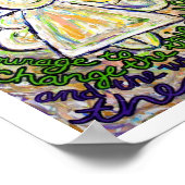 Serenity Prière Ange Peinture Art Poster (Petit) (Coin)