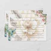 Serenity Recept Kaart (Voorkant / Achterkant)