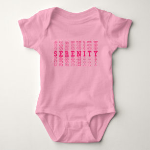 Serenity roze Specialized Herhalingsnaam Romper