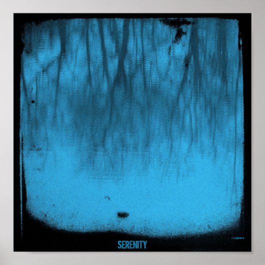Serenity Series: The Lake Blue TTV Poster (Voorkant)
