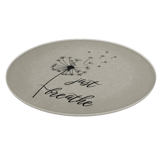 Serenity Slice: gewoon ademen Snijplank (Hoek)