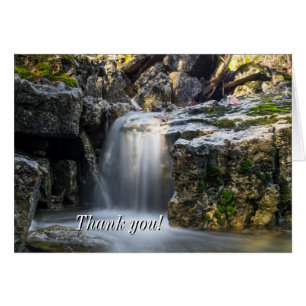 Serenity Spa Falls Carte de remerciements