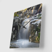 Serenity Spa Herfsten Wandklok Vierkante Klok (Hoek)