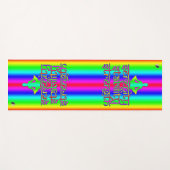 Serenity Stability Sterkte Rainbow-intenties Yogamat (Voorkant (horizontaal))