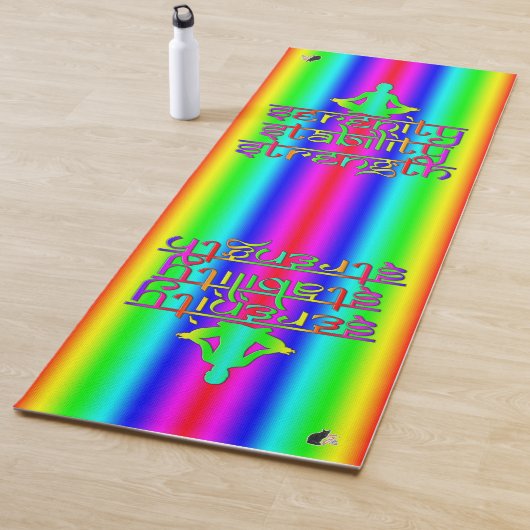Serenity Stability Sterkte Rainbow-intenties Yogamat (In situ)