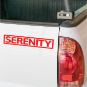 Serenity Stamp Bumpersticker (Op Truck)