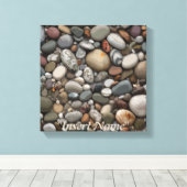Serenity Stones Canvas Afdruk (Insitu (Houten vloer))