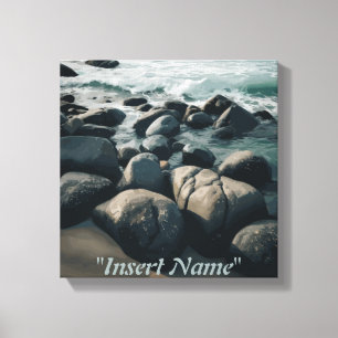 Serenity Stones Canvas Afdruk