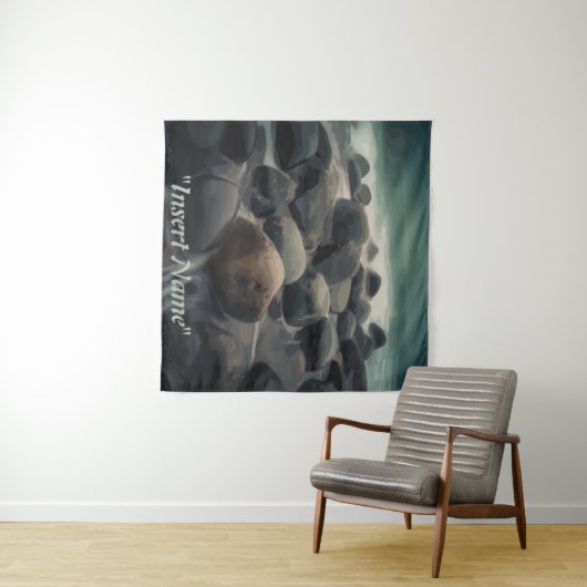 Serenity Stones Wandkleed (In Situ (horizontaal))