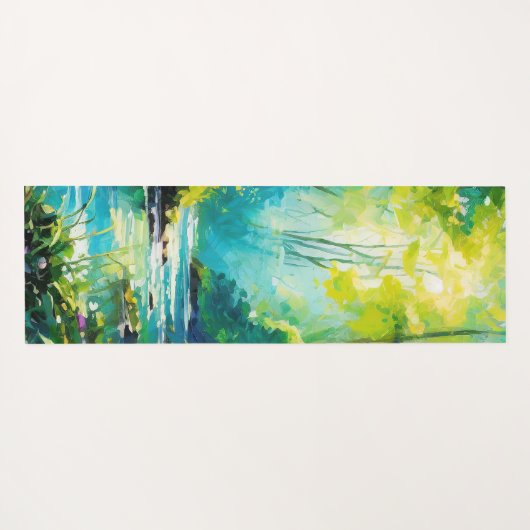 Serenity Stream Yoga Mat (Achterkant (horizontaal))