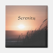 Serenity Sunset Magnet Magneet (Voorkant)