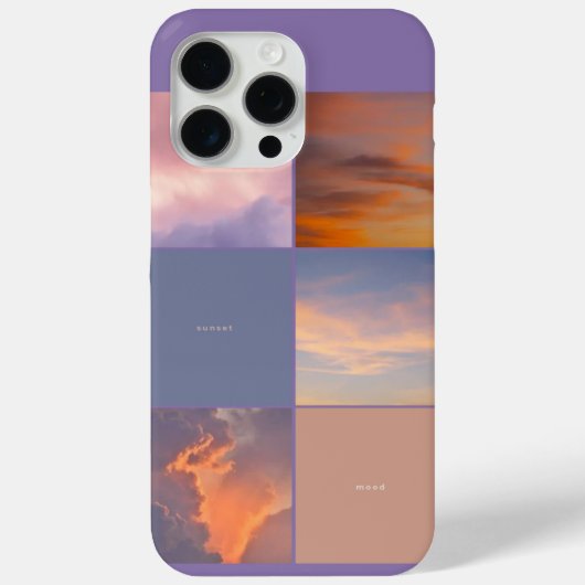 Serenity sunset telefoonhoesje Case-Mate iPhone case (Achterkant)