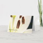 "Serenity" Sympathie / Rouw Kaart (Voorkant)