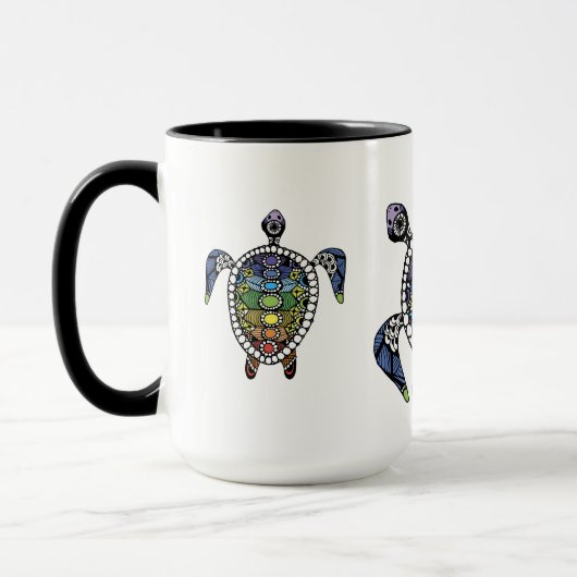 Serenity Turtle Chakras Mok (Links)