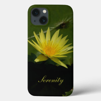 Serenity Waterlily iPhone 13 Hoesje