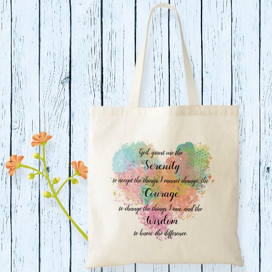 Serenity Waterverf Canvas tas