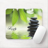 "Serenity" Zen Rocks Mousepad Muismat (Met muis)