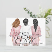 Serez-Vous Ma Auberge ? Carte Girls in Robes (Debout devant)