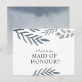 Serez-vous ma bonne d'honneur Carte postale Invita (Devant / Derrière)